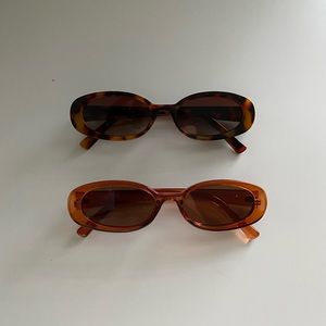 Vanlinker Oval Sunglasses